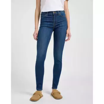Джинсы Lee Scarlett Skinny Fit high waist, синий