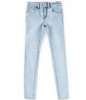 Джинсы-леггинсы Levi's Big Girls 7–16 Lana Denim, синий