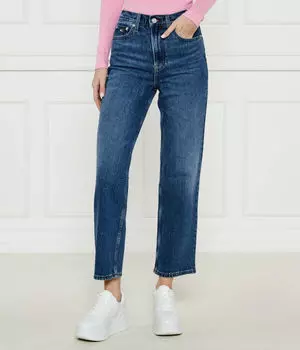 Джинсы Лейла Straight fit Tommy Jeans, синий