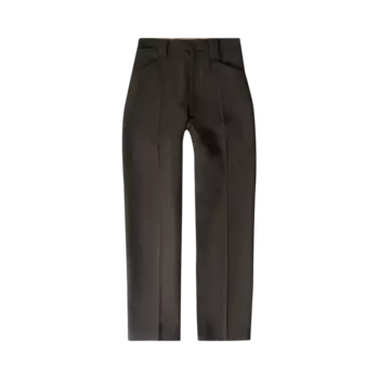 Джинсы Lemaire Straight Fit 'Dark Brown', коричневый