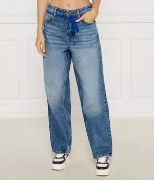 Джинсы leni_3_b Flare fit Hugo Blue, синий