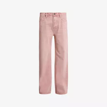 Джинсы Lenny свободного кроя с широкими штанинами Allsaints, розовый