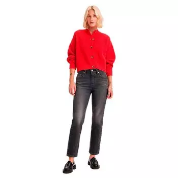 Джинсы Levi's 501 Crop, красный
