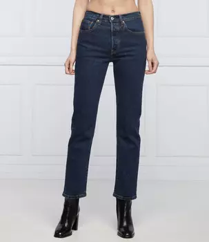 Джинсы Levi's 501 cropped fit, темно-синий