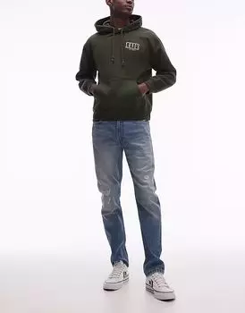 Джинсы Levi's 515 slim taped fit с потертостями, средневыбеленные