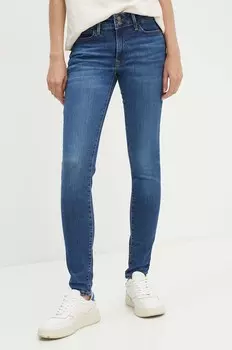 Джинсы Levi's 711 ДВОЙНАЯ КНОПКА, синий