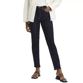 Джинсы Levi's 724 High Rise Straight, синий