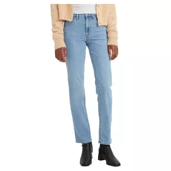 Джинсы Levi's 724 High Rise Straight, синий