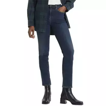 Джинсы Levi's 724 High Rise Straight, синий