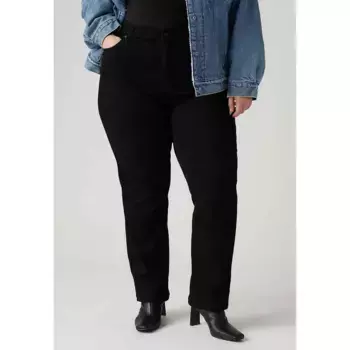 Джинсы Levi's 724 PL Straight high waist, черный