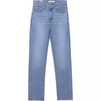 Джинсы Levi's 724 с высокой талией и зауженным кроем Levis, светло-голубой