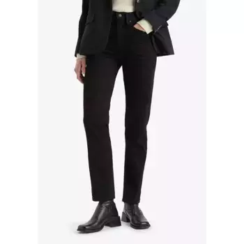 Джинсы Levi's 724 Straight high waist, черный