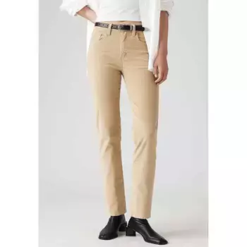 Джинсы Levi's 724 Straight high waist, коричневый