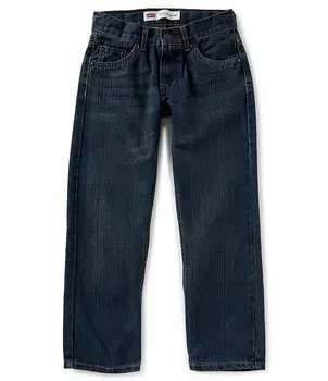 Джинсы Levi's Big Boys 8-20 505 Regular, синий