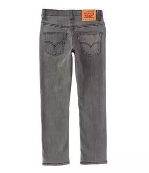 Джинсы Levi's Big Boys 8-20 512 Slim Taper Fit Strong Performance, серый