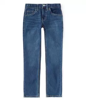 Джинсы Levi's Big Boys 8-20 512 Slim Taper Fit Strong Performance, синий