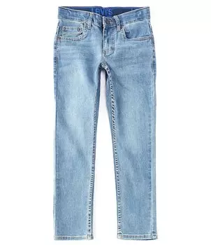 Джинсы Levi's Big Boys 8-20 512 Slim Taper Fit Strong Performance, синий