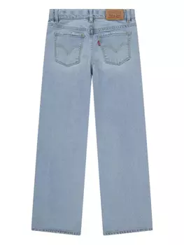 Джинсы Levi's Kids с нашивкой-логотипом, синий