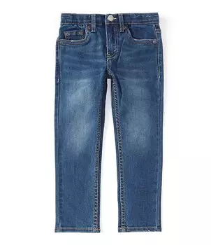 Джинсы Levi's Little Boys 2T-7X 512 Slim Taper Fit Strong Performance, синий