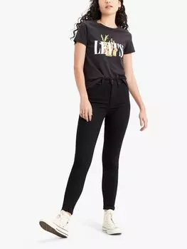 Джинсы Levi's Mile High Super Skinny, цвет Black Celestial