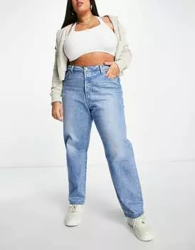 Джинсы Levi's Plus 501 светло-голубого цвета