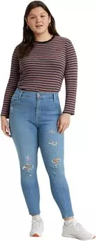 Джинсы Levi's Plus 720 High-Rise Super Skinny, цвет Ontario Tower