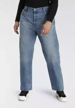 Джинсы Levi's Plus с 5 карманами "501", в классическом стиле с 5 карманами, цвет Light Indigo