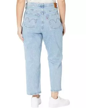 Джинсы Levi's Premium Plus Size Ribcage Straight Ankle, цвет Samba Done