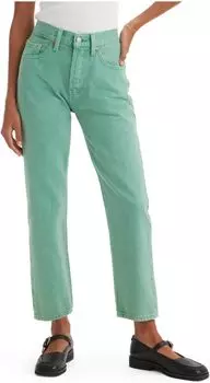 Джинсы Levi's Premium Premium 501 Crop, цвет Dusty Beryl Green