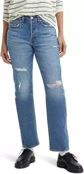 Джинсы Levi's Premium Premium Wedgie Straight, цвет Neither Here Nor There