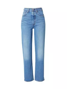 Джинсы LEVI'S Regular Jeans RIBCAGE, синий деним