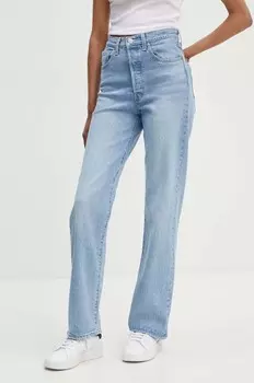 Джинсы Levi's RIBCAGE ПОЛНАЯ ДЛИНА, синий