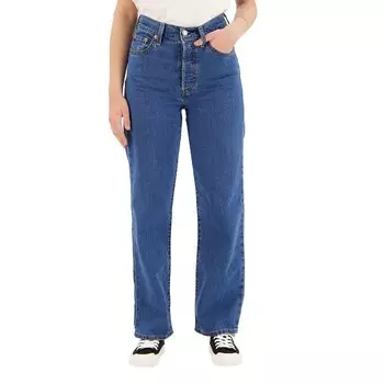 Джинсы Levi's Ribcage Straight Ankle Fit, синий
