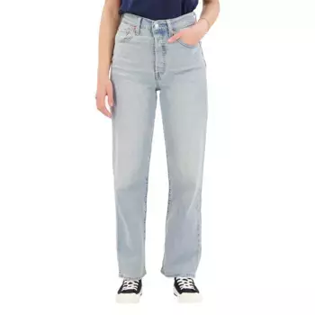 Джинсы Levi's Ribcage Straight Ankle Fit, синий