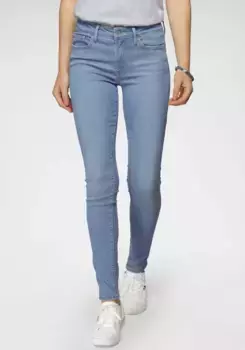 Джинсы Levi's скинни "711 Skinny" с заниженным поясом, синий
