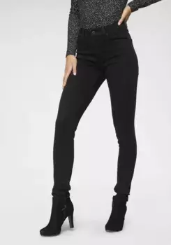 Джинсы Levi's скинни "721 High Rise Skinny" с высоким поясом, черный