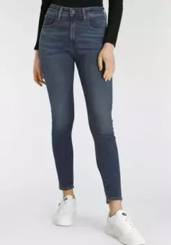 Джинсы Levi's скинни "721 High Rise Skinny" с высоким поясом, цвет Dark Worn In Indigo