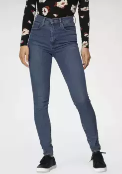 Джинсы Levi's скинни "Mile High Super Skinny", завышенная талия, синий