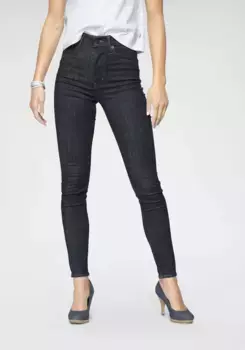 Джинсы Levi's скинни "Mile High Super Skinny", завышенная талия, цвет Rinsed