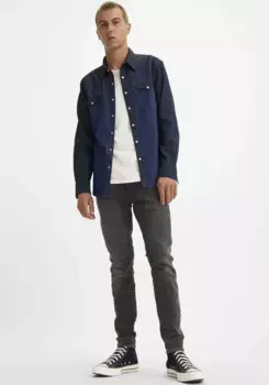 Джинсы Levi's скинни "SKINNY TAPER", черный