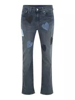 Джинсы Levi's Upcycling Regular Jeans Kelvyn Colt Design 514, синий деним