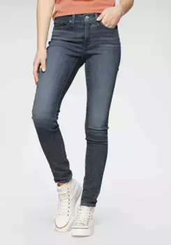 Джинсы Levi's узкого кроя "311 Shaping Skinny", модель с 5 карманами, синий