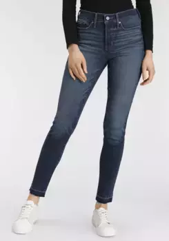 Джинсы Levi's узкого кроя "311 Shaping Skinny", модель с 5 карманами, цвет Dark Indigo Worn In