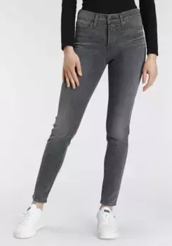 Джинсы Levi's узкого кроя "311 Shaping Skinny", модель с 5 карманами, серый