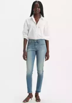 Джинсы Levi's узкого кроя "311 Shaping Skinny", модель с 5 карманами, цвет Cave Wall