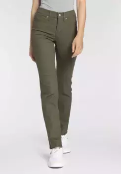 Джинсы Levi's узкого кроя "312 Shaping Slim", оливковый