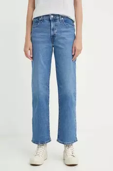 Джинсы Levi's ВЫСОКАЯ ПОСАДКА ШИРОКИЕ НОГИ, синий