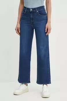Джинсы Levi's ВЫСОКАЯ ПОСАДКА ШИРОКИЕ НОГИ, темно-синий