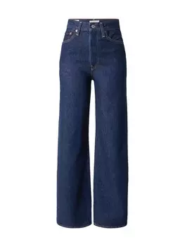Джинсы LEVI'S Wide leg Jeans RIBCAGE, морской синий