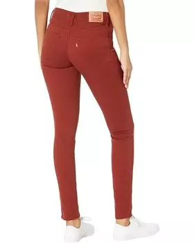 Джинсы Levi's Womens 311 Shaping Skinny Exposed Button, цвет Fired Brick